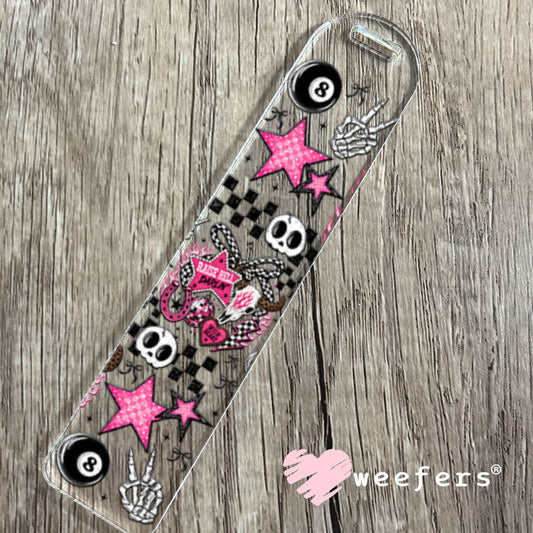 UV DTF Cup Wraps - Raise Hell Darlin Edgy - Weefers® Exclusive Bookmark Weefers
