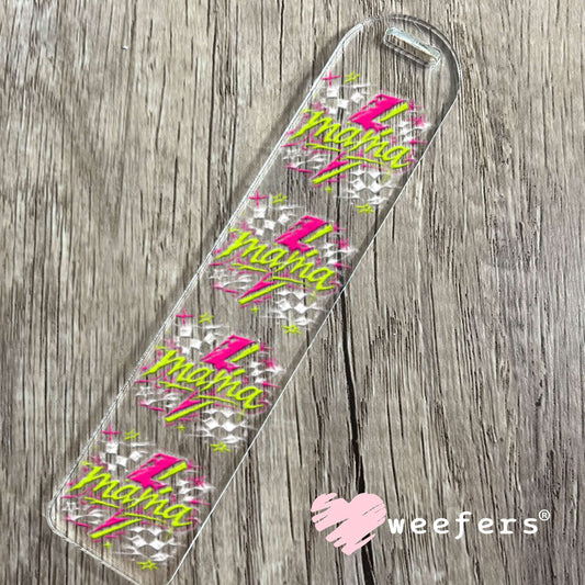 UV DTF Decal - Mama Yellow Magenta Bookmark Weefers