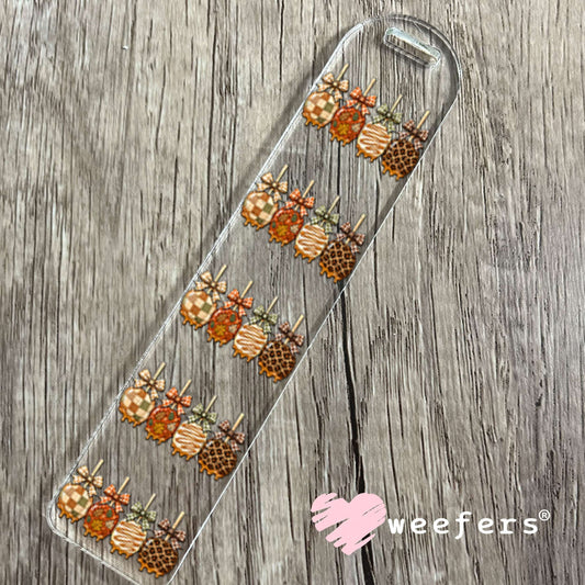 UV DTF Decal - Autumn Candy Apples Bookmark Weefers