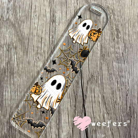 UV DTF Cup Wraps - Ghost Spider Webs Halloween Bookmark Weefers