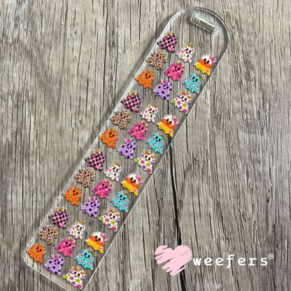 UV DTF Decal - Ghost Corn Candy Bookmark Weefers