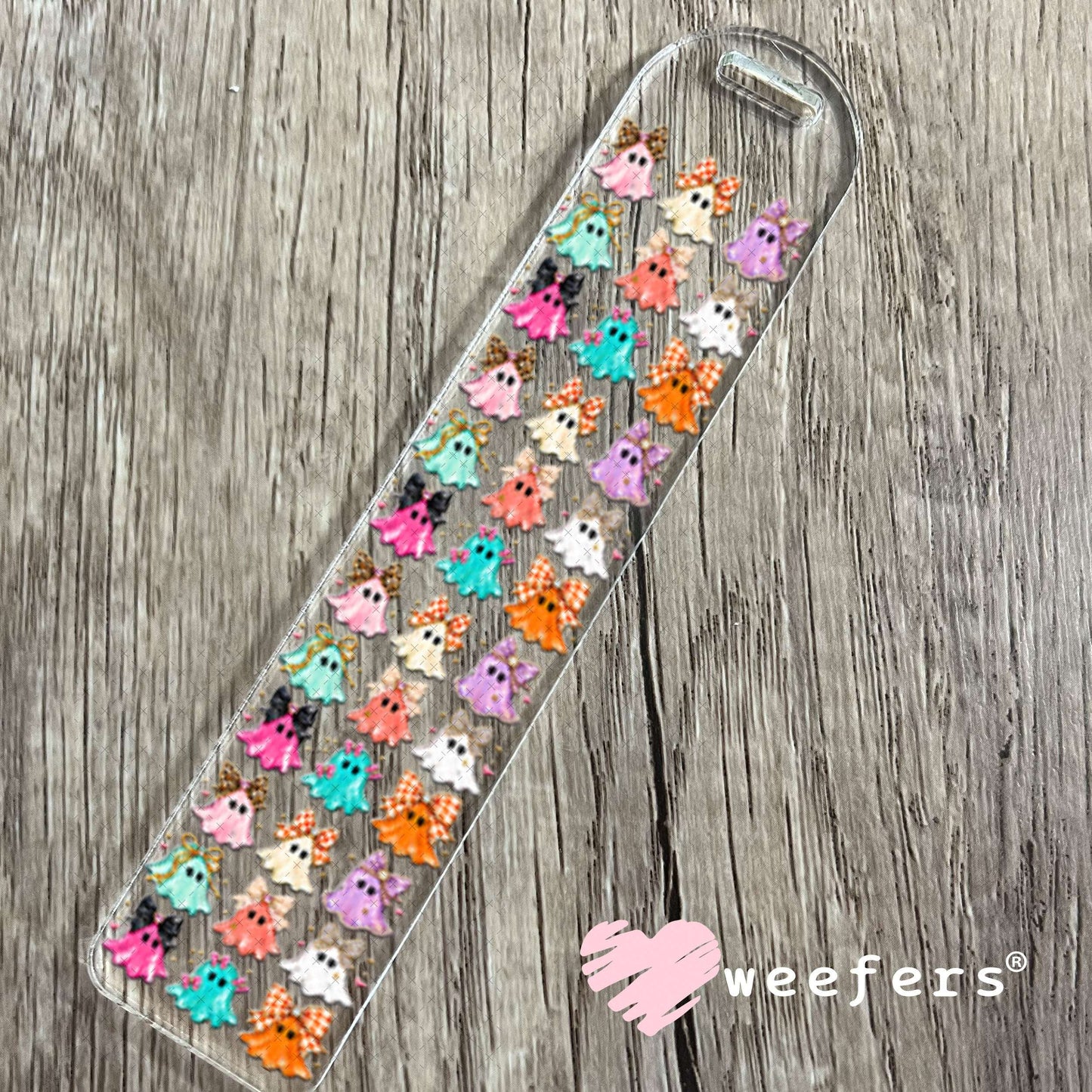 UV DTF Decal - Bougie Ghosts Bookmark Weefers