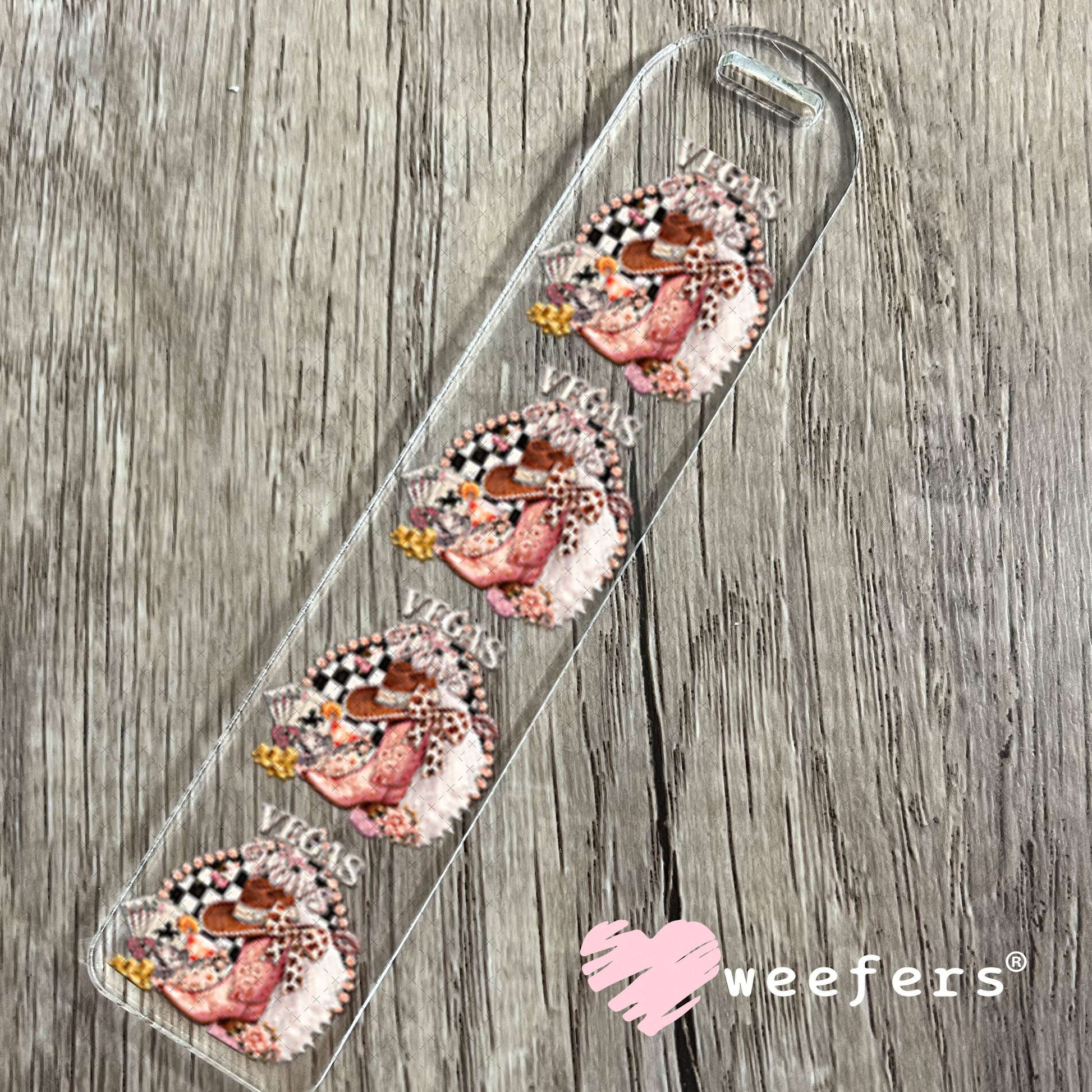 UV DTF Decal - Vegas Vows Bride Bookmark Weefers