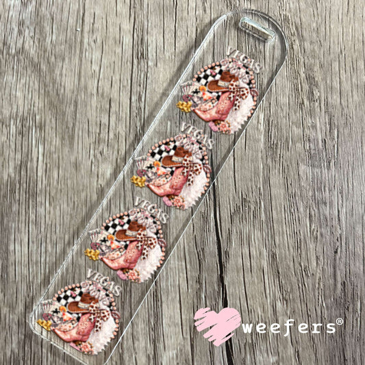 UV DTF Decal - Vegas Vows Bride Bookmark Weefers