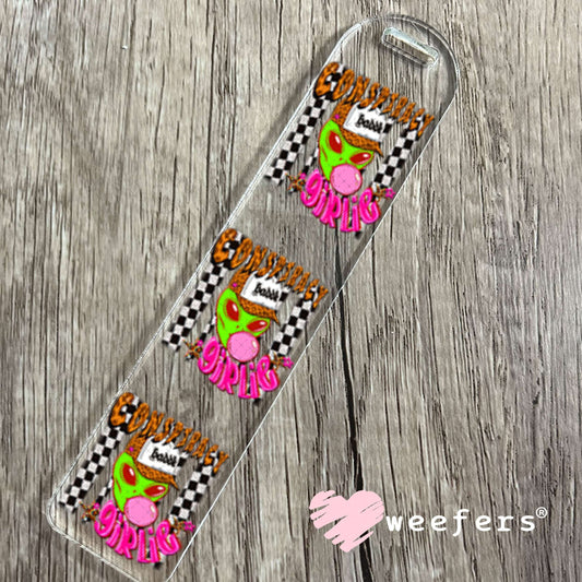 UV DTF Decal - Conspiracy Girlie Alien Bookmark Weefers