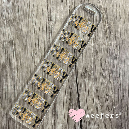 UV DTF Decal - Wifey Leopard Bookmark Weefers