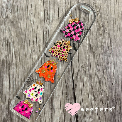 UV DTF Cup Wraps - Colorful Ghosts Halloween Bookmark Weefers
