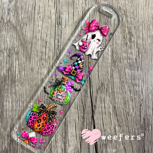 UV DTF Cup Wraps - Halloween Bougie Cats and Ghosts Bookmark Weefers