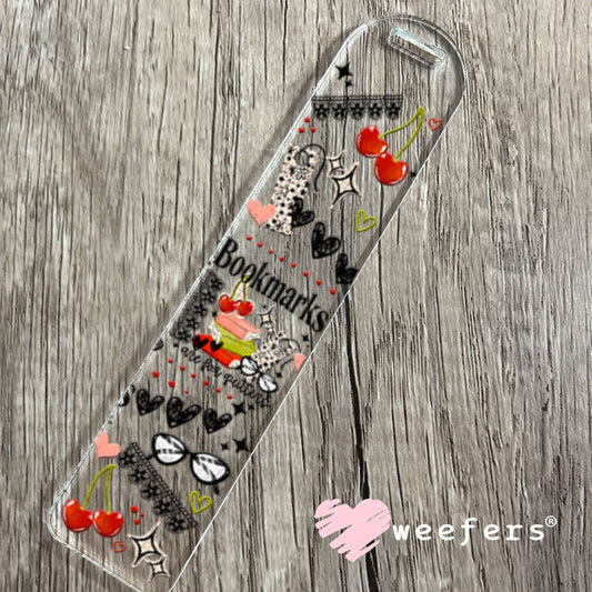 UV DTF Cup Wraps - Bookmarks are for Quitters Bookmark Weefers