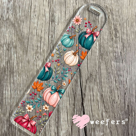 UV DTF Cup Wraps - Fall Colors Pumpkins Bookmark Weefers
