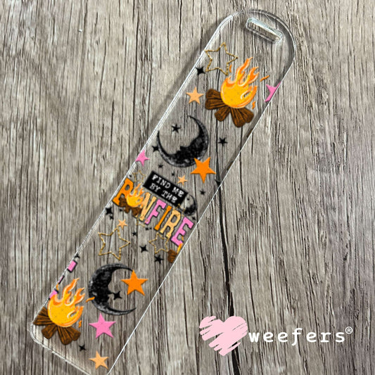 UV DTF Cup Wraps - Find me By the Bonfire Bookmark Weefers