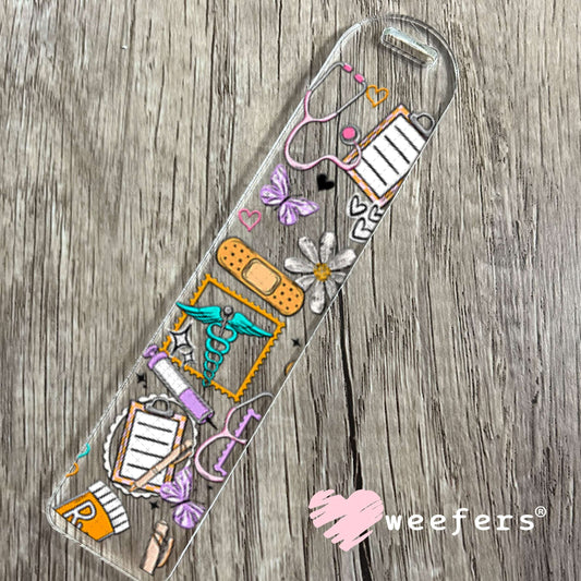 UV DTF Cup Wraps - Nurse Job Tools Bookmark Weefers