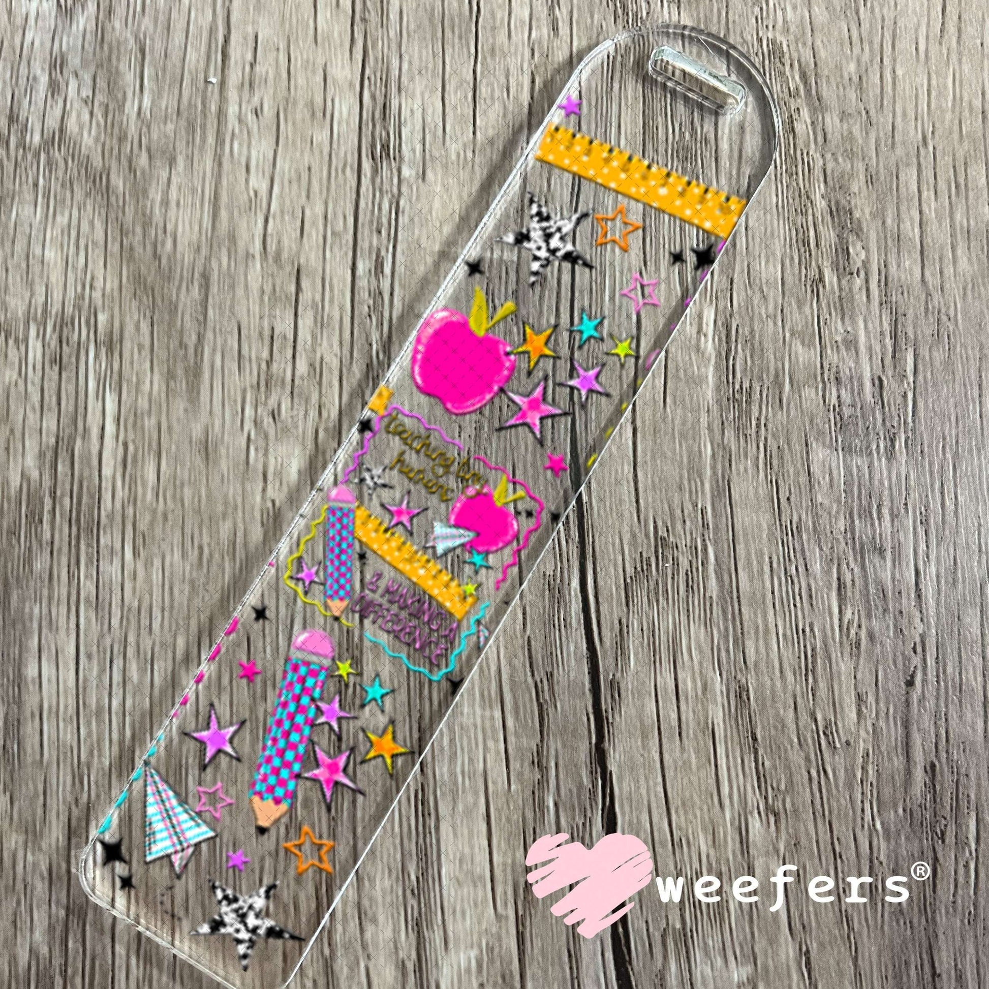 UV DTF Cup Wraps - Teaching Tiny Humans Bookmark Weefers