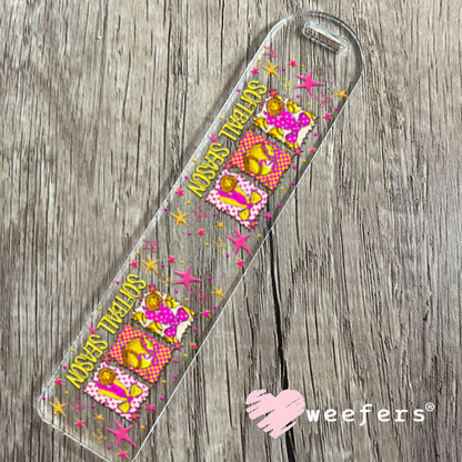 UV DTF Cup Wrap – USA Red White Blue Bows Bookmark Weefers