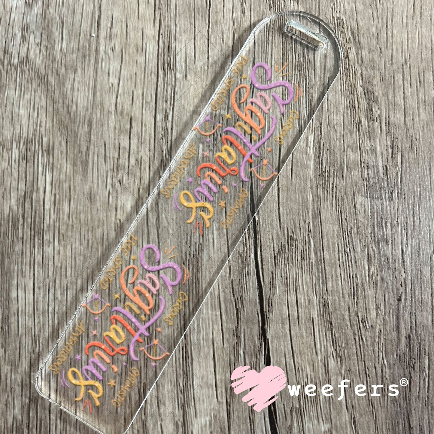 UV DTF Cup Wraps - Sagittariues Zodiac Sign Bookmark Weefers