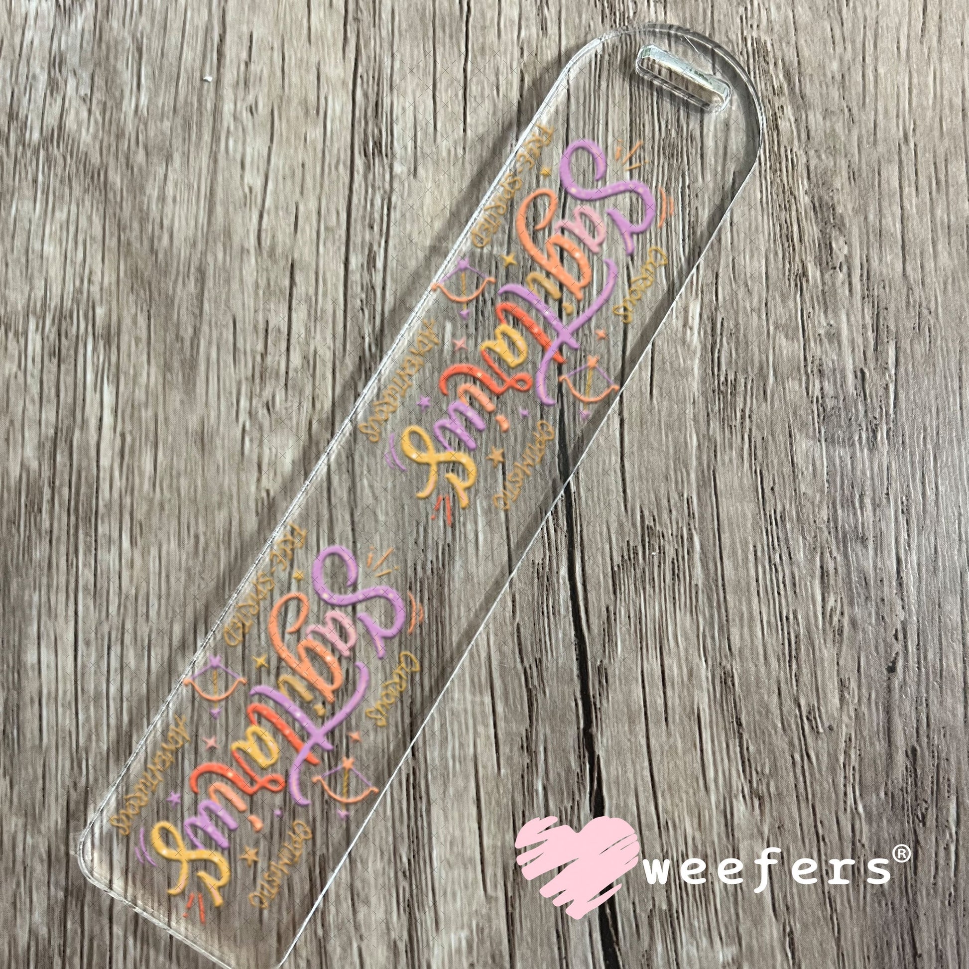 UV DTF Cup Wraps - Sagittariues Zodiac Sign Bookmark Weefers