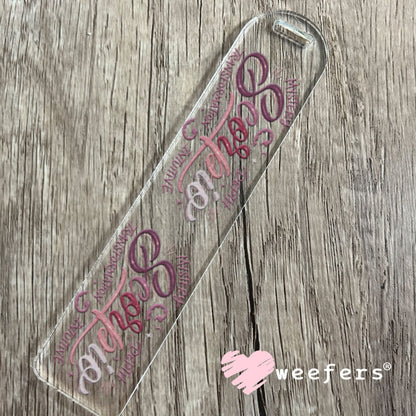 UV DTF Cup Wraps - Scorpio Zodiac Sign Bookmark Weefers