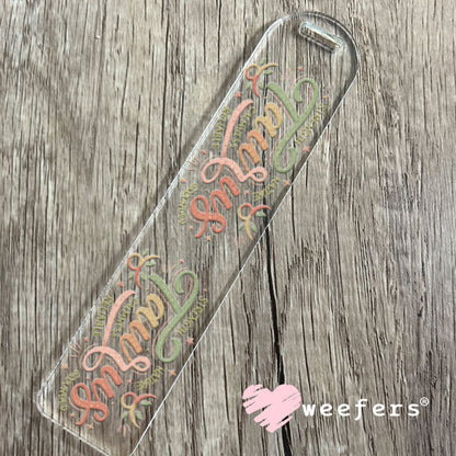 UV DTF Cup Wraps - Taurus Zodiac Sign Bookmark Weefers