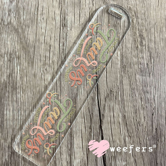 UV DTF Cup Wraps - Taurus Zodiac Sign Bookmark Weefers