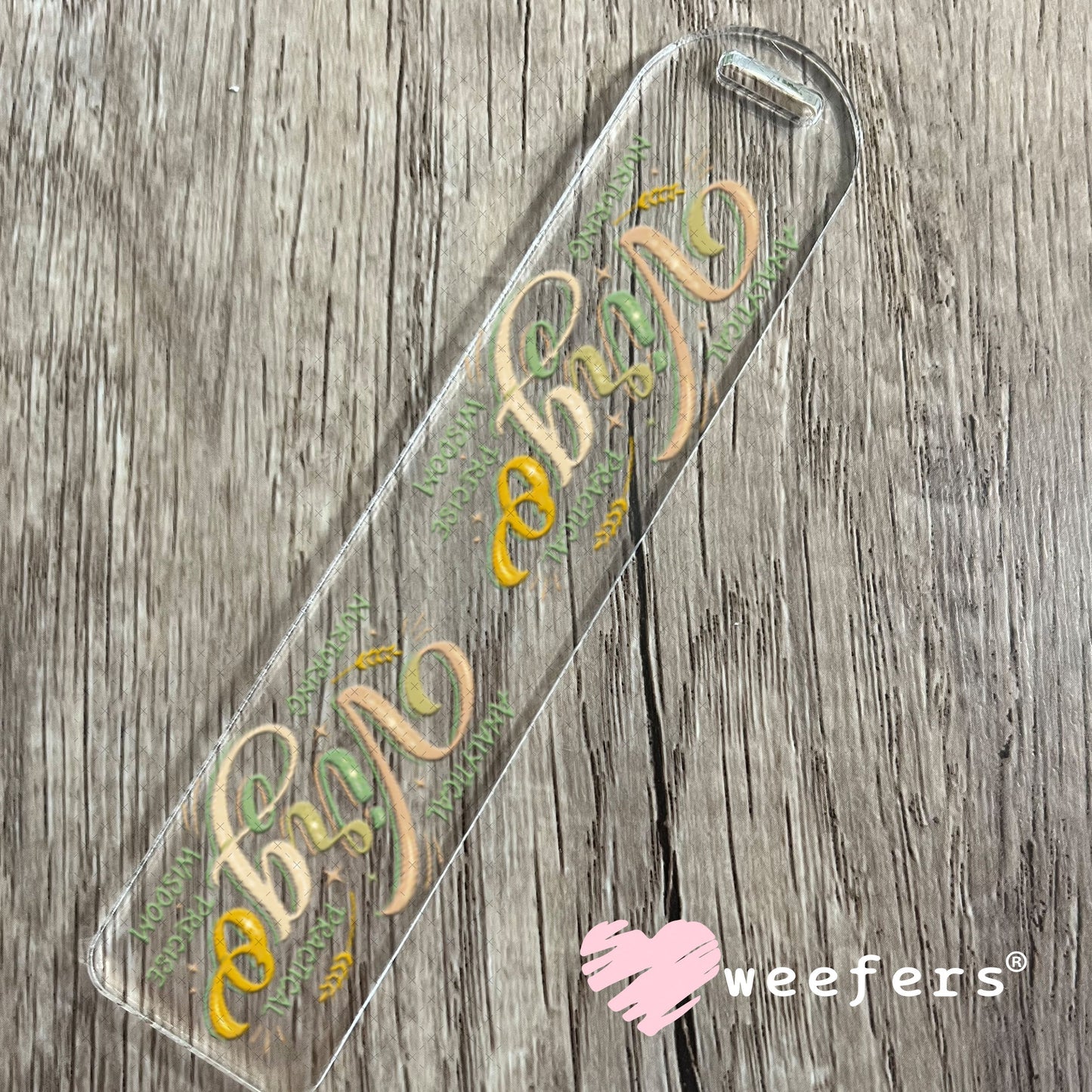 UV DTF Cup Wraps - Virgo Zodiac Sign Bookmark Weefers