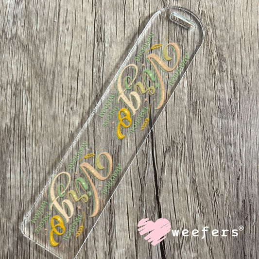 UV DTF Cup Wraps - Virgo Zodiac Sign Bookmark Weefers