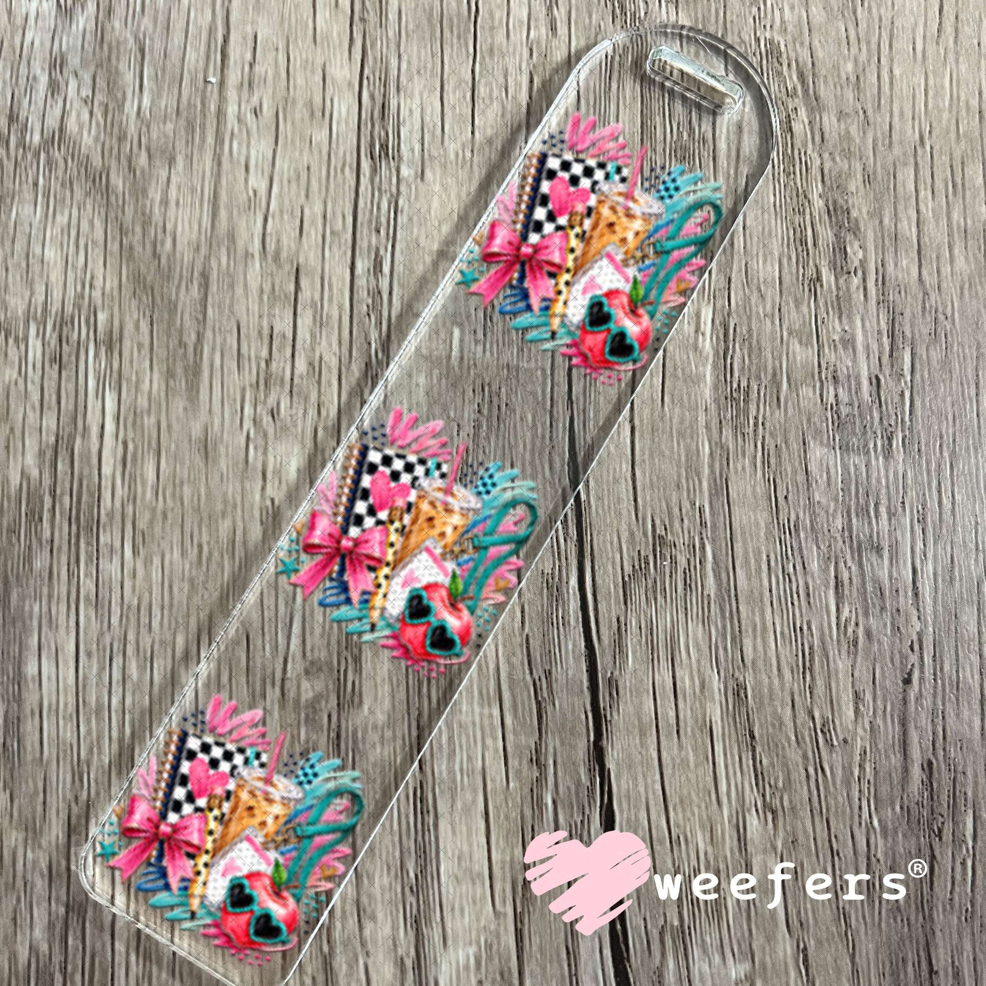 UV DTF Decal - Preppy Teacher Bookmark Weefers