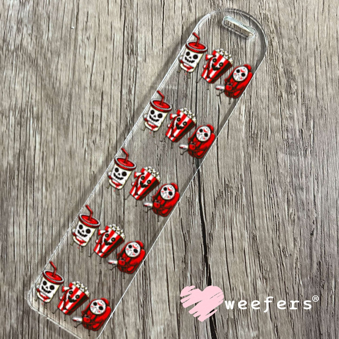 UV DTF Decal - Scary Movies Bookmark Weefers