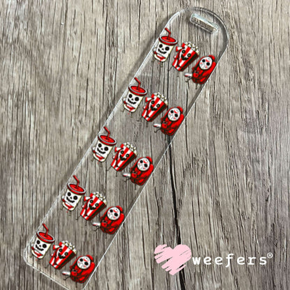 UV DTF Decal - Scary Movies Bookmark Weefers