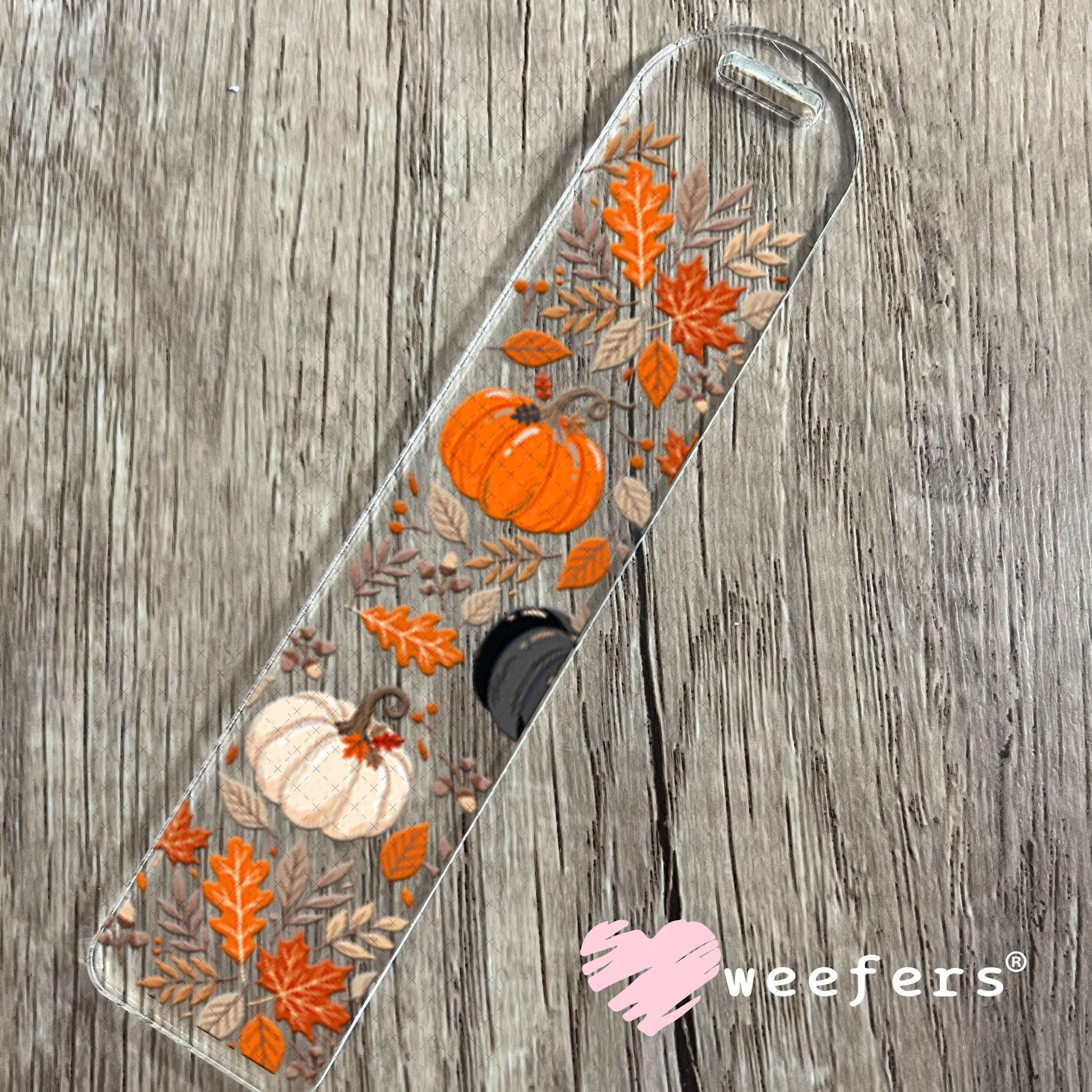 UV DTF Cup Wraps - Fall Pumpkins Bookmark Weefers