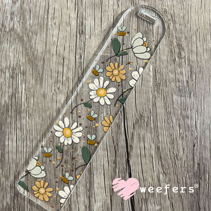 UV DTF Cup Wraps - Tulips and Daisy Flowers Bookmark Weefers