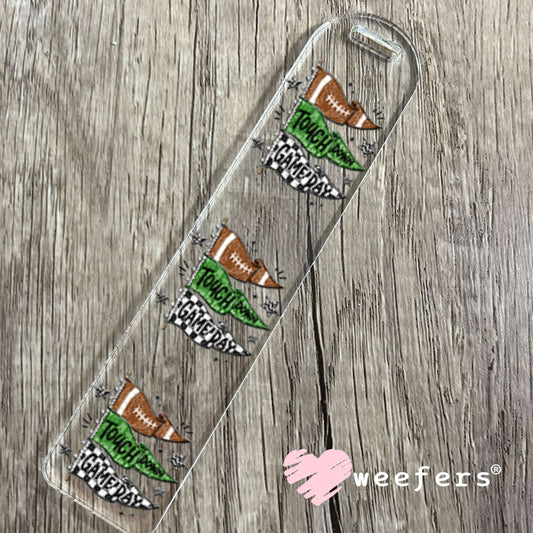 UV DTF Decal - Touch Down Football Season Bookmark Weefers