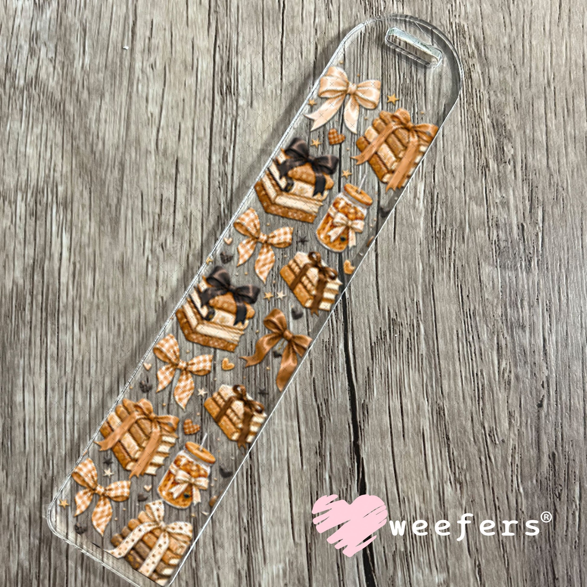 UV DTF Cup Wrap – USA Red White Blue Bows Bookmark Weefers