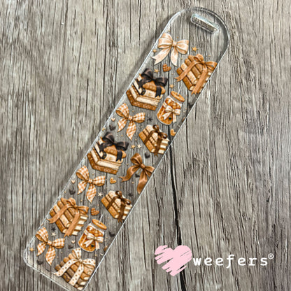UV DTF Cup Wrap – USA Red White Blue Bows Bookmark Weefers