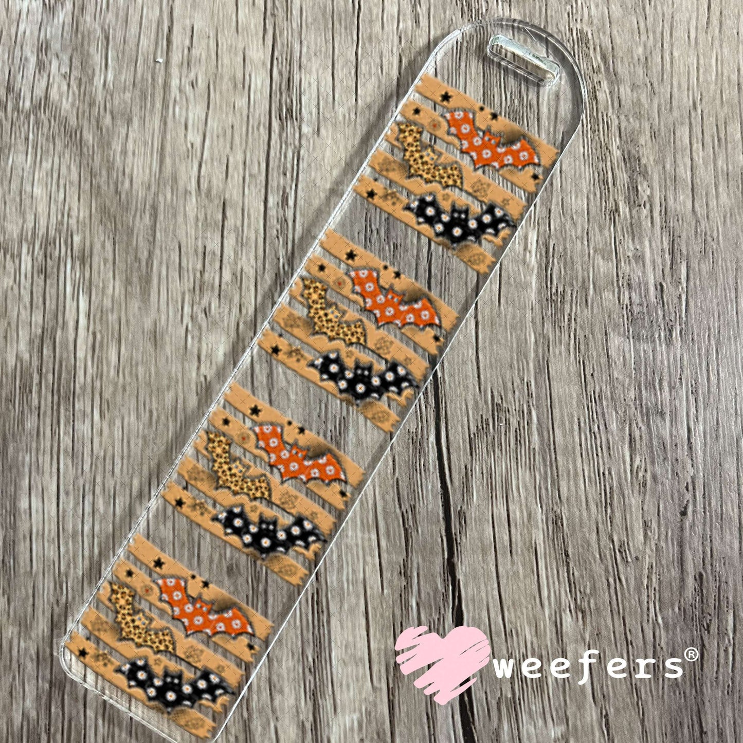 UV DTF Decal - Fall Bats Bookmark Weefers