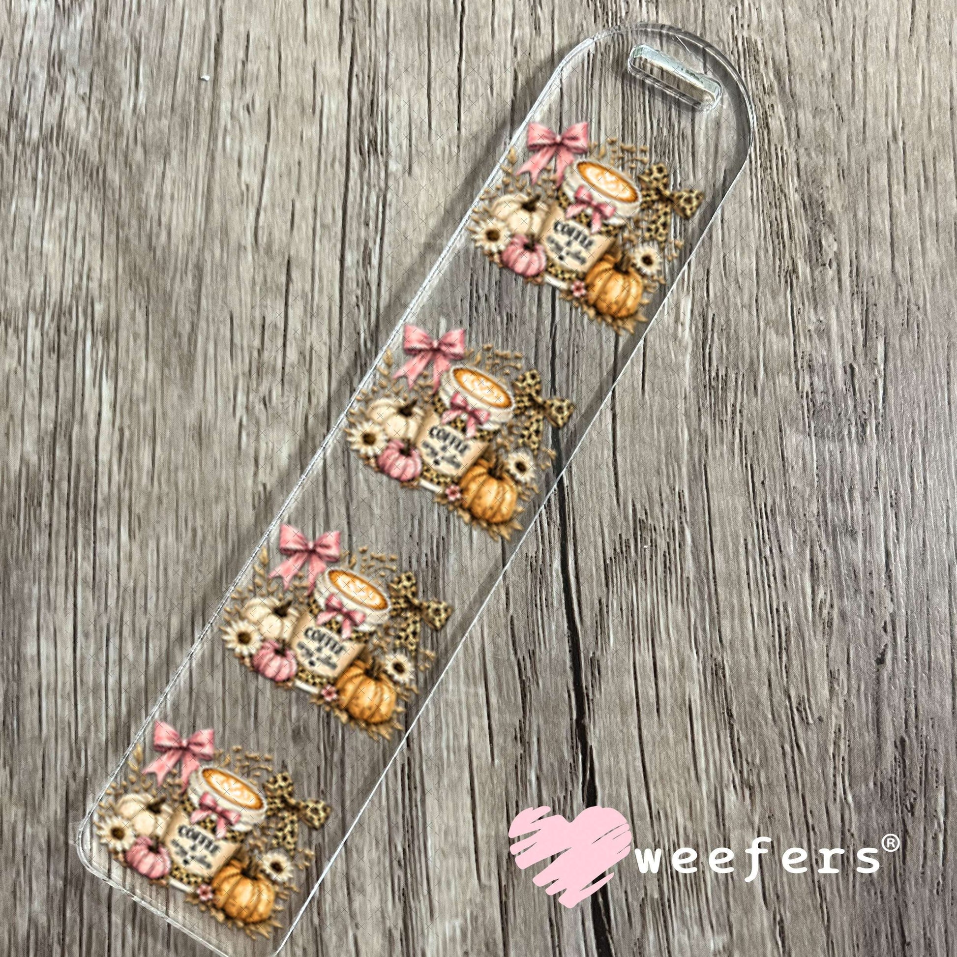 UV DTF Decal - Coffee and Cozy Vibes Bookmark Weefers