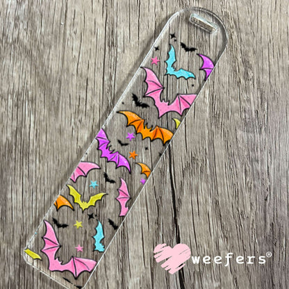 UV DTF Cup Wraps - Colorful Bats Bookmark Weefers