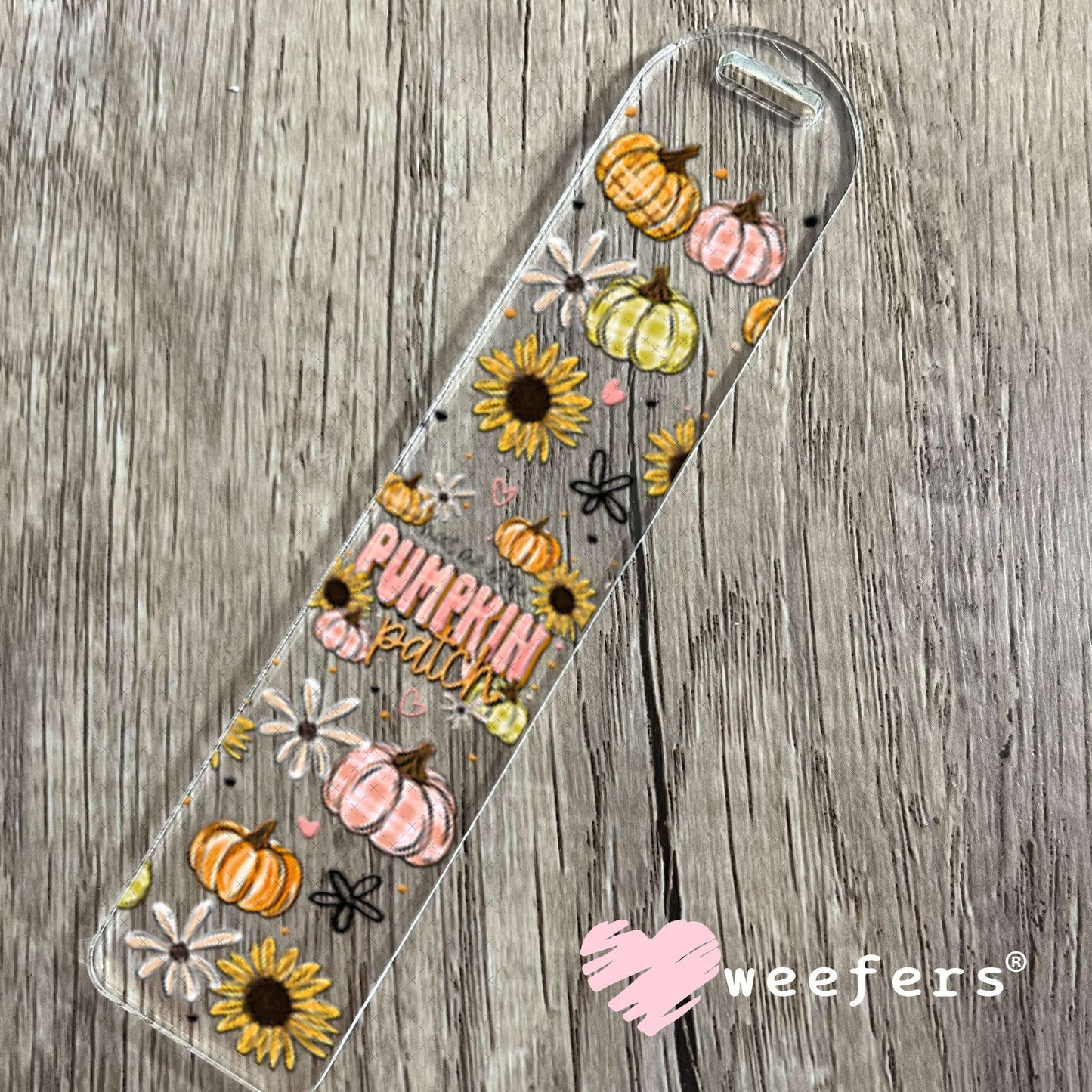 UV DTF Cup Wraps - Meet Me at the Pumpkin Patch Bookmark Weefers
