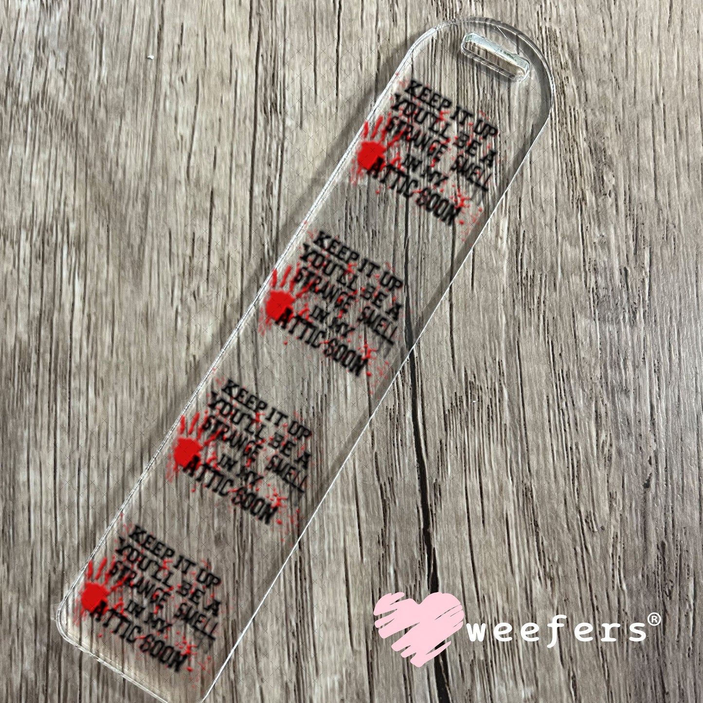 UV DTF Decal - Later Gator Bookmark Weefers