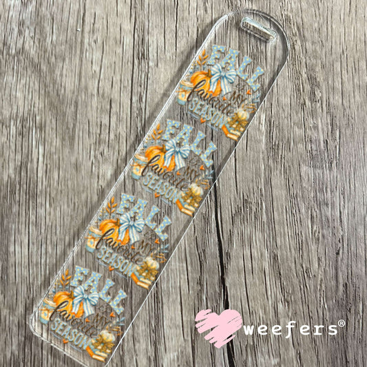 UV DTF Decal - Fall is my Favorite Season Bookmark Weefers