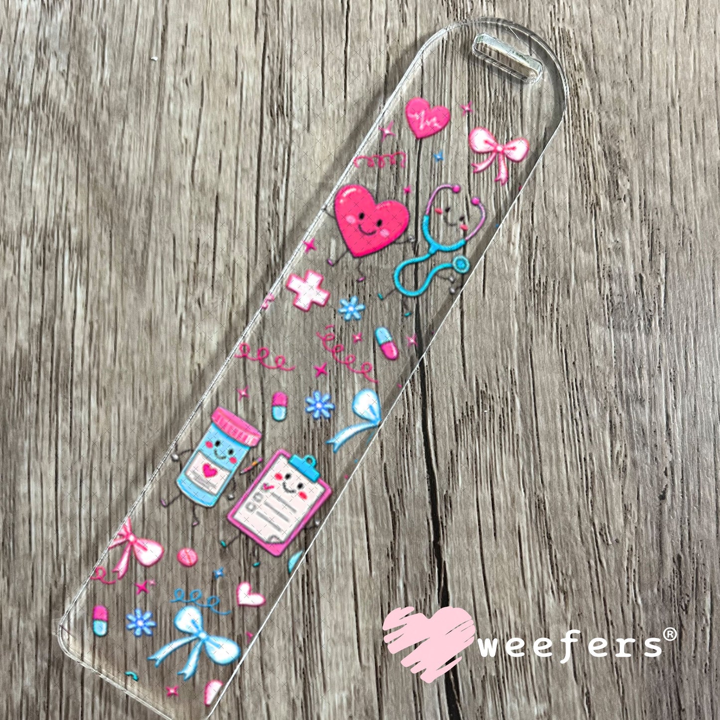 UV DTF Cup Wrap – USA Red White Blue Bows Bookmark Weefers