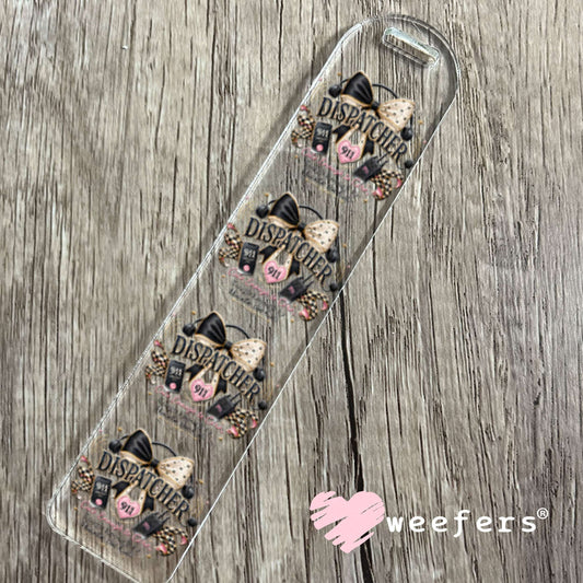 UV DTF Decal - Dispatcher Pink Black Bookmark Weefers