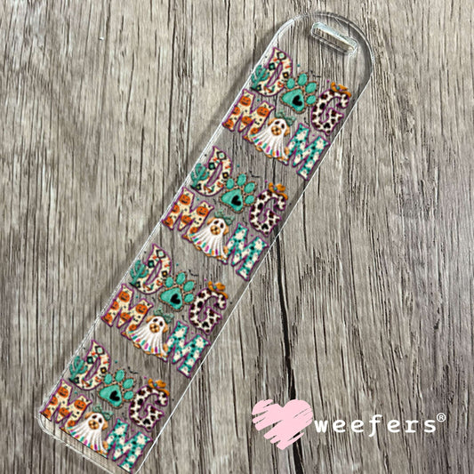 UV DTF Decal - Western Dog Mom Halloween Bookmark Weefers
