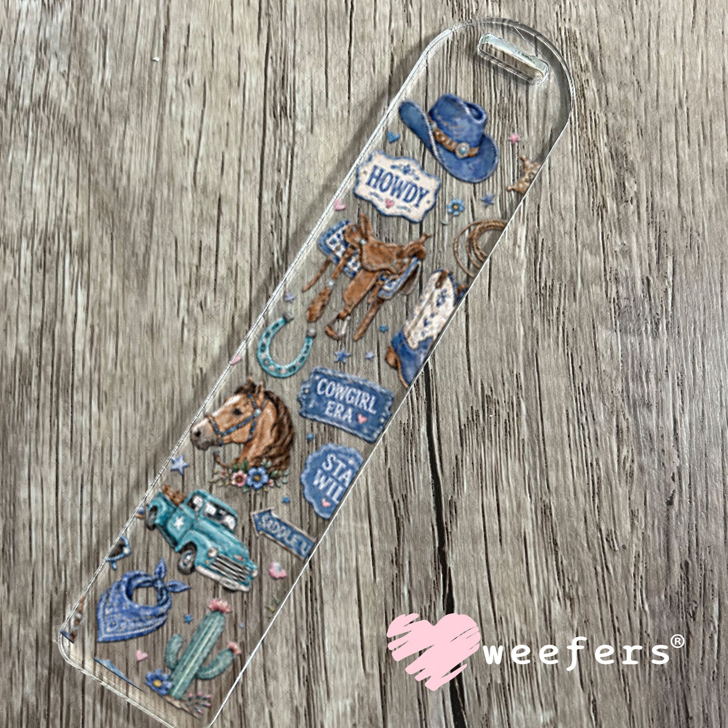 UV DTF Cup Wrap – USA Red White Blue Bows Bookmark Weefers