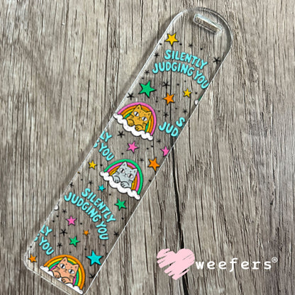 UV DTF Cup Wrap – USA Red White Blue Bows Bookmark Weefers
