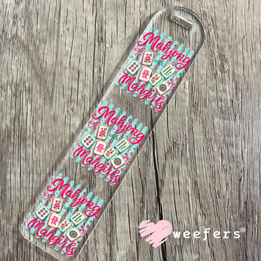 UV DTF Decal - Mahjong Mahgirls Bookmark Weefers