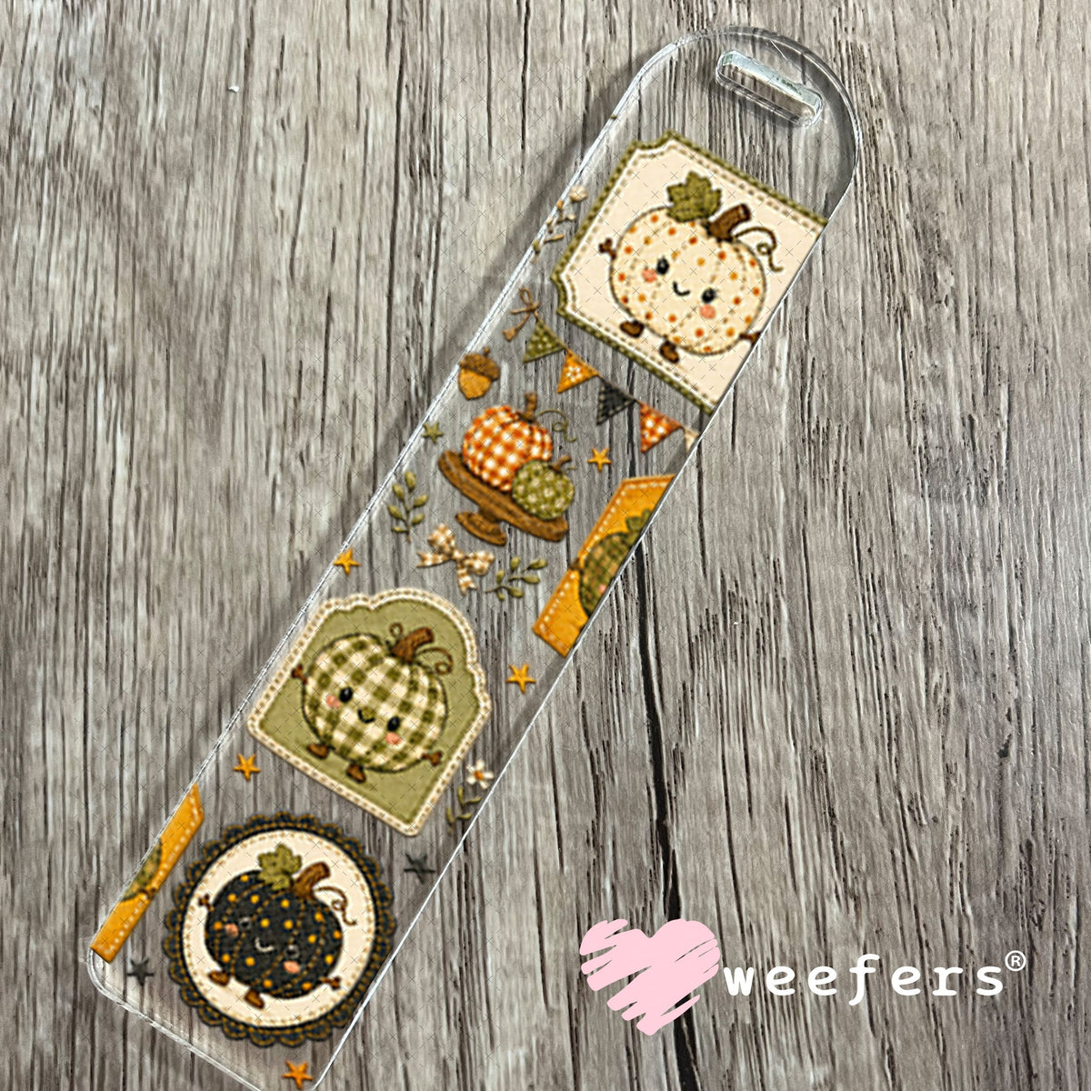 UV DTF Cup Wraps - Fall Friends Stamps Bookmark Weefers