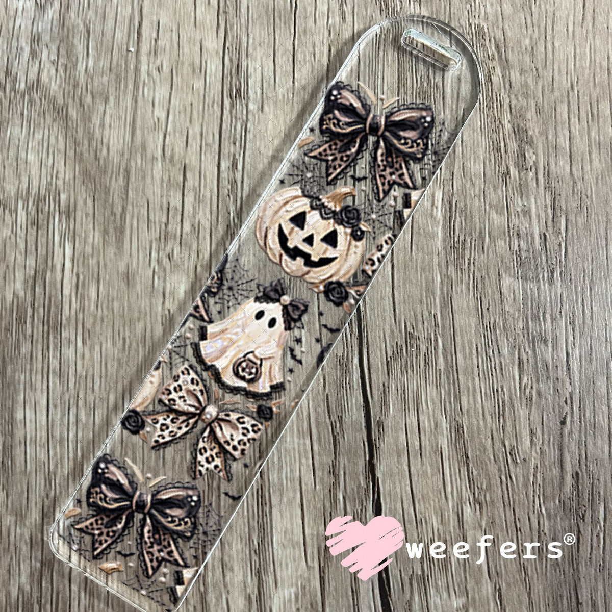 UV DTF Cup Wraps - Goth Halloween Ghost Pumpkins Bookmark Weefers