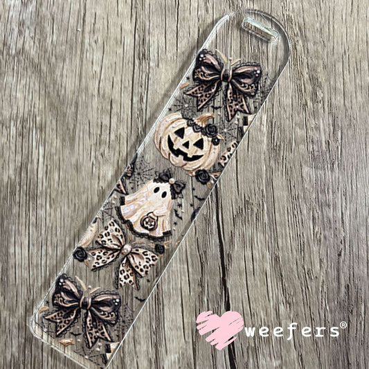 UV DTF Cup Wraps - Goth Halloween Ghost Pumpkins Bookmark Weefers