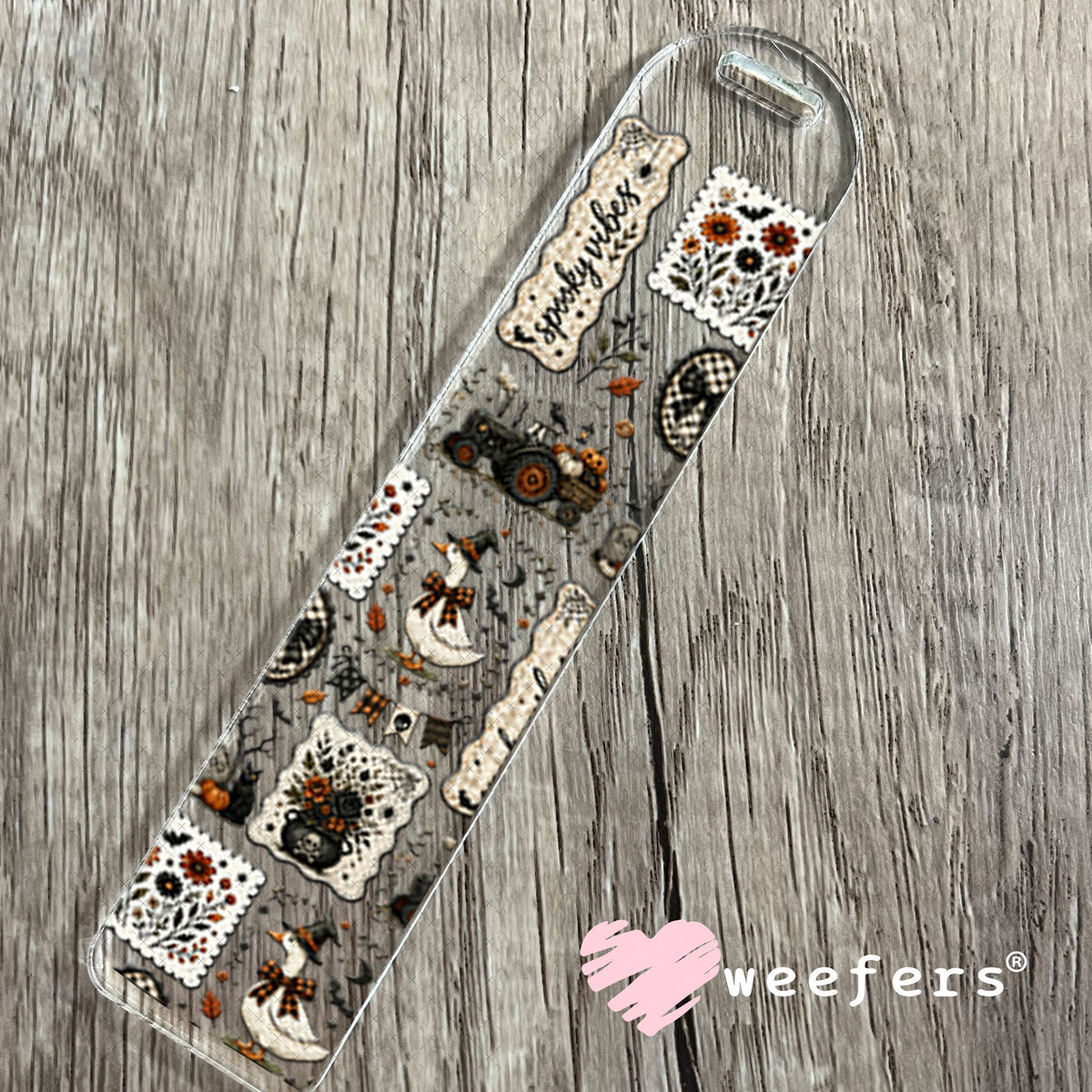 UV DTF Cup Wraps - Spooky Vibes Stamps Bookmark Weefers