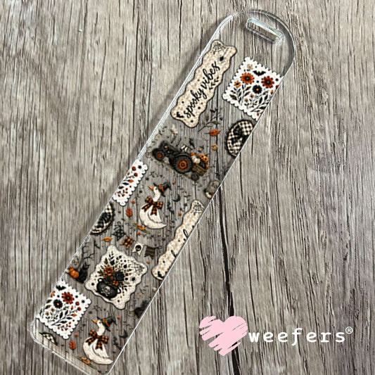 UV DTF Cup Wraps - Spooky Vibes Stamps Bookmark Weefers